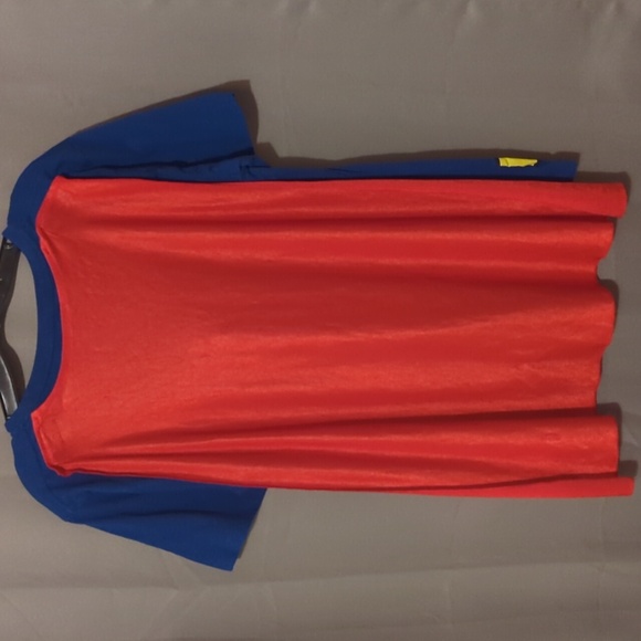 Superman Graphic T-Shirt with red cape- Blue - Picture 4 of 6